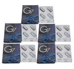 G7 (ジーセブン) オリジナル　4錠　お得な5ボックスセット!　合計 20カプセル